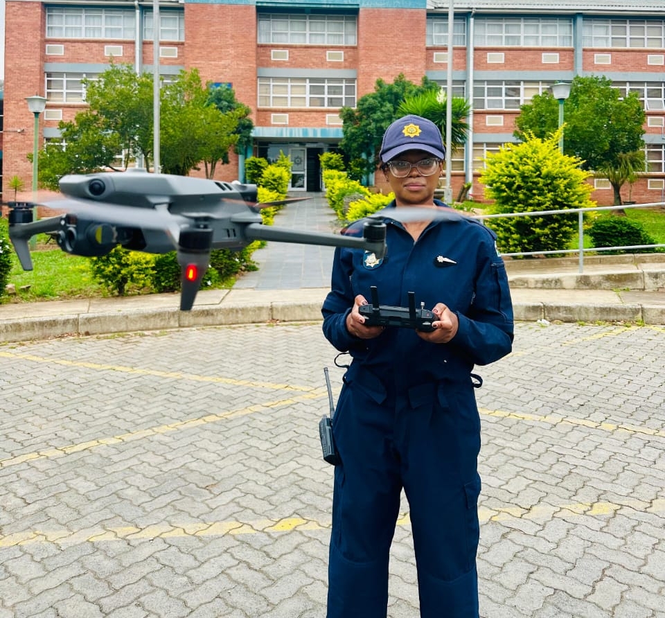 Drone being flown by Siphosethu Tyuwa.