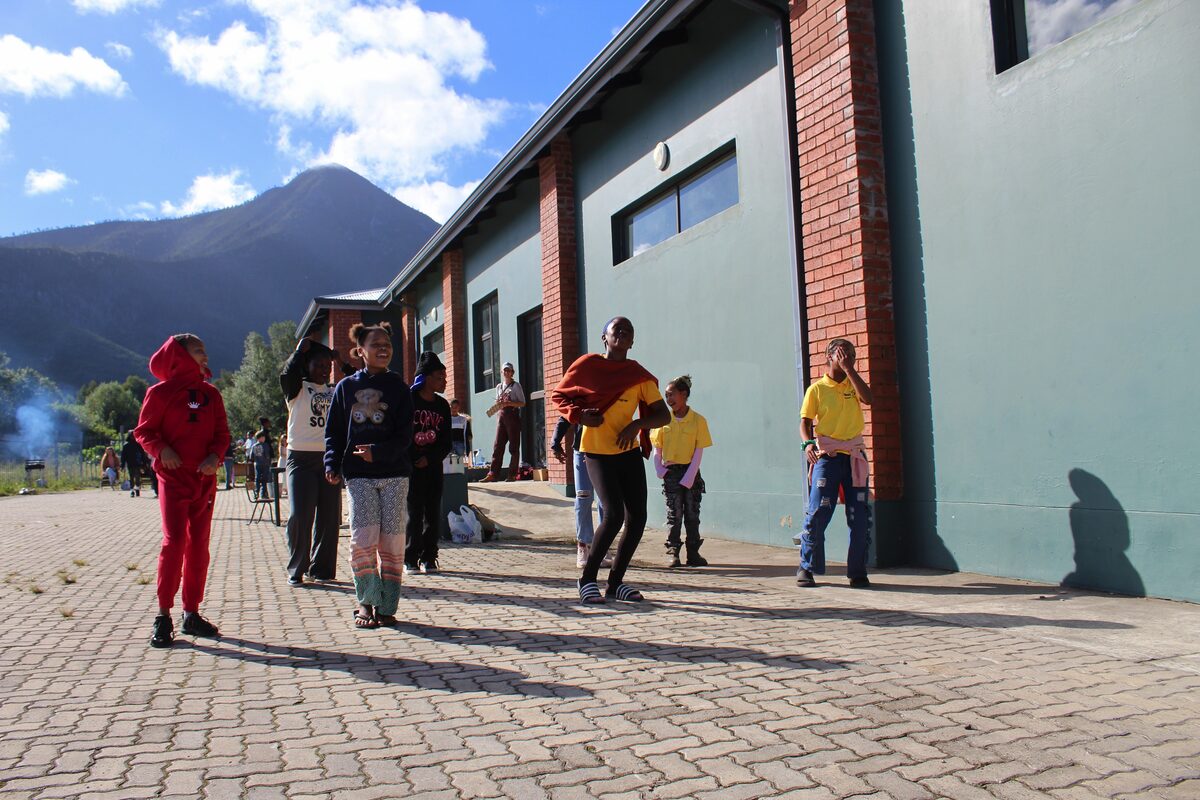 Children participating in the Community Youth Day Celebration in Storms River on 16 June 2026.