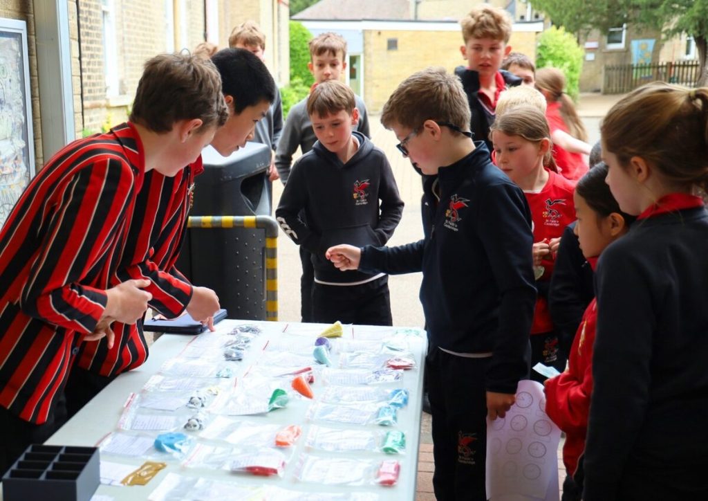 St Faith's School learners visit Makukhanye Primary during their Jeffreys Bay exchange programme.