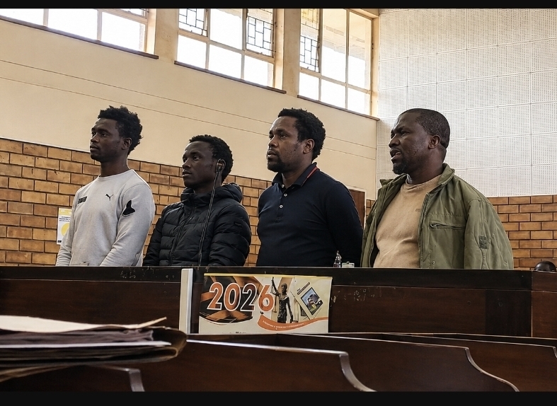 Four men in the dock at Humansdorp Magistrate's Court over R3 million Jeffreys Bay jewellery robbery.