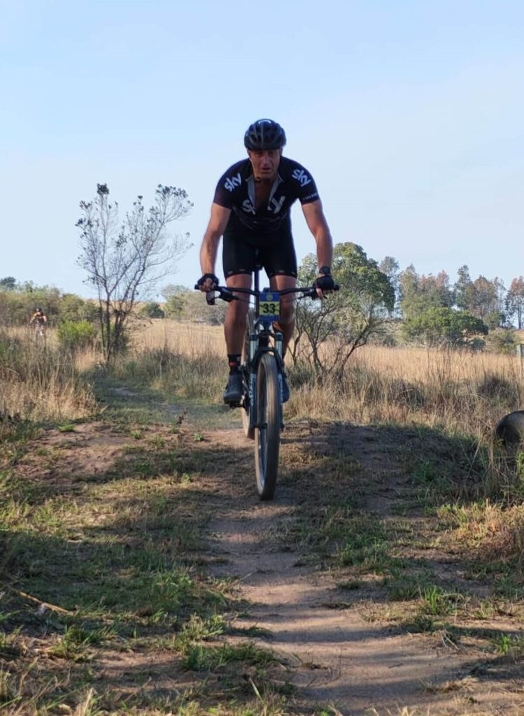 Jeffreys Bay police Captain Gerhard Claassen secured four medals and a place on the 2026 SAPS National Mountain Bike Team.