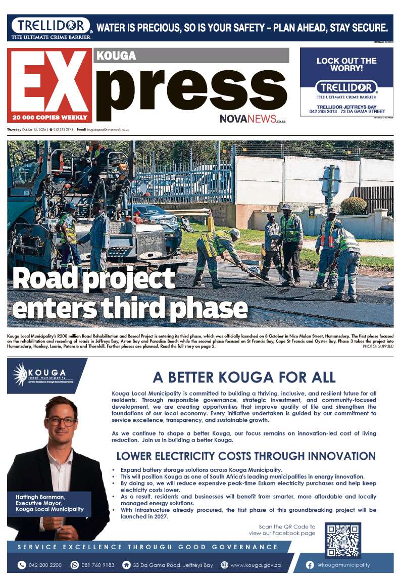Kouga Express – E-Edition – 15 October 2026