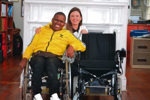 One appeal, many helping hands help Sandile Msizi get new wheels