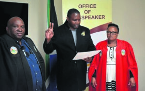 Chief Jongilanga Sigcau sworn into municipal council