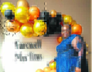 Titus (61) showered with praise at her retirement ceremony