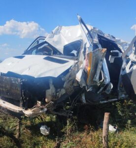 Accident leaves five passengers dead, nine injured