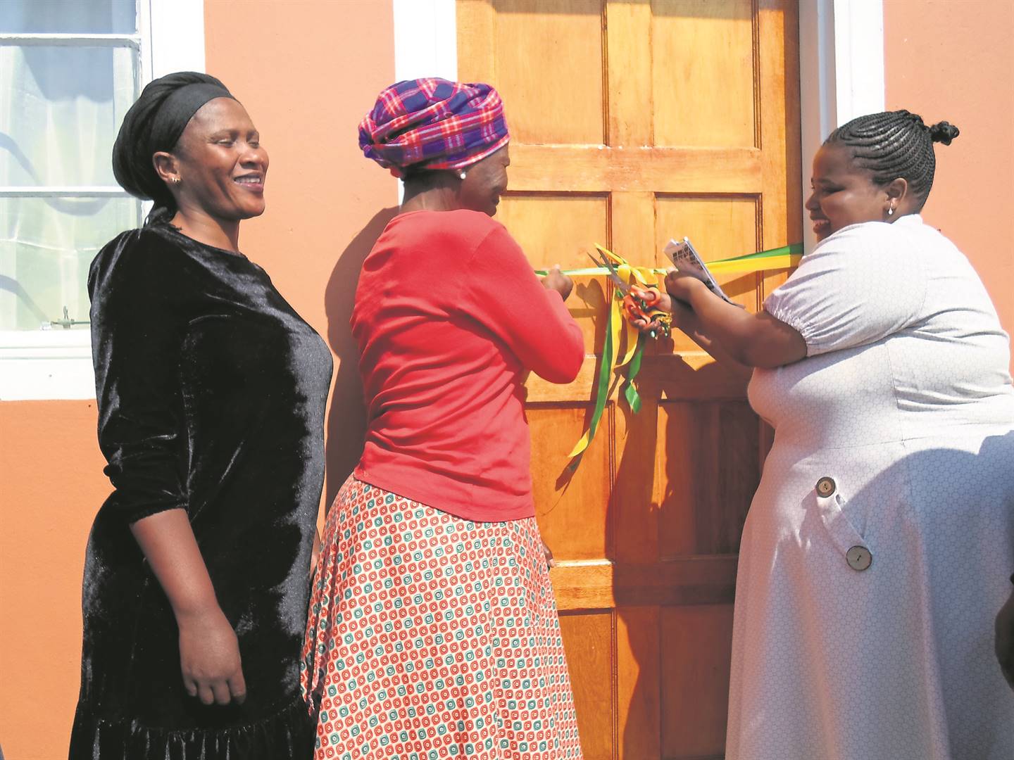 New home for grieving family