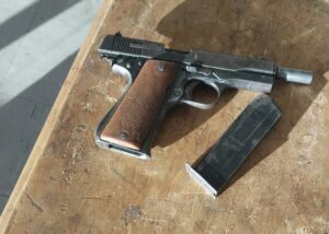 One suspect nabbed for unlicensed firearm and ammunition