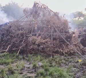 Initiates rescued from an illegal initiation school in Lusikisiki