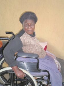 Prayer group donates wheelchair to woman