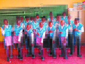 School hosts tie ceremony