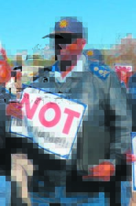 Farewell ceremony unites police teams