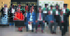 Trainees graduate from three-year bricklaying programme