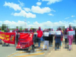 Nehawu march in Libode for greater attention on fight against GBV