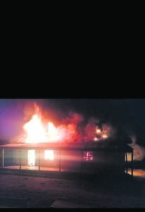 Learners struggle after school burns to ashes