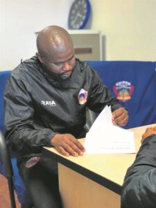 Newly-appointed Chippa team analyst resumes duties