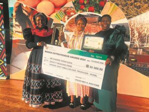 Another accolade for Lindiwe Saka