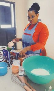 Woman chases away poverty by baking