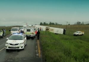 Woman and three-month-old baby killed after driver loses control of vehicle in Matatiele