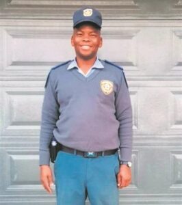 Traffic officer laid to rest at home