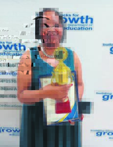 Local school principal acknowledged for efforts at the National Teaching Awards