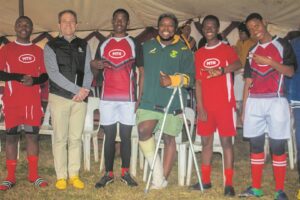 Qunu schools receive sports kits from MTN