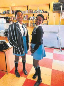 Two learners ‘adopted’ by gospel artist