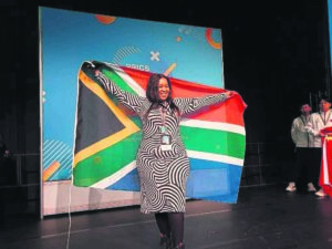 Marketing manager wins gold medal
