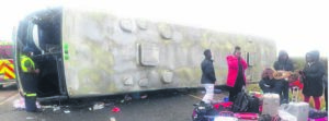 Shock as bus accident claims three athletes, one official