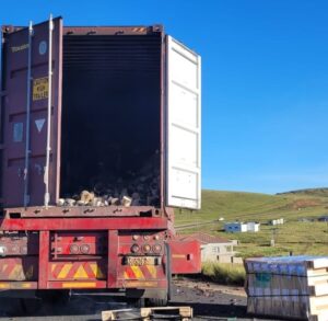 Motorists are advised to use other alternatives roads due to protest on R394