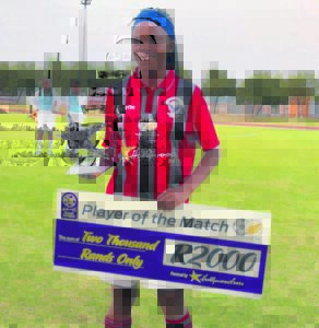 Thunderbird’s Mjambane is on a roll