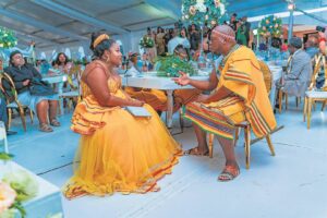 Couple celebrates anniversary in a different way