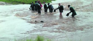 Learners at risk during rainy days