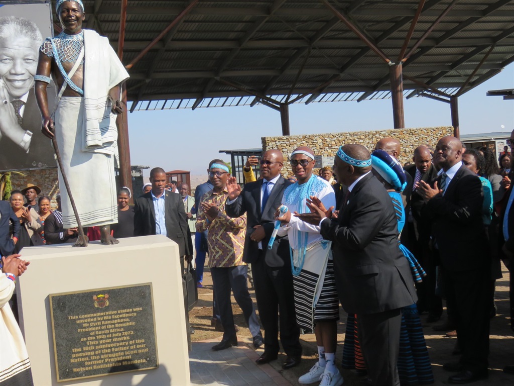 President Ramaphosa with Eastern Cape Premier Osca