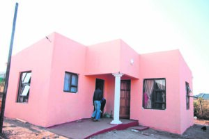 Mbhashe, local businesses, build house for destitute family