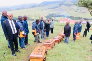 Send off for the four Engcobo children allegedly killed by their mother
