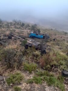 Two learners die in bus crash