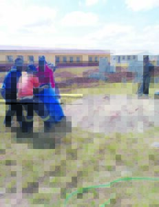 Community members upgrade own school