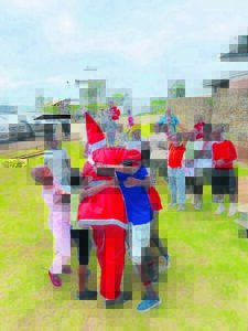 Early Christmas for Qunu kids