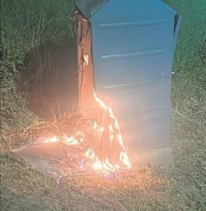 Electricity infrastructure targeted by vandals