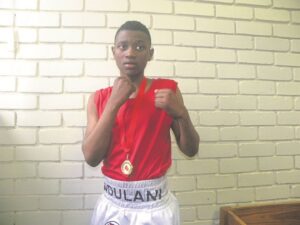Young boxer (17) dreams of going professional