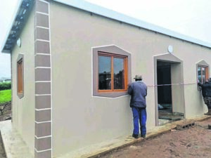 Business fraternity gives destitute family new house