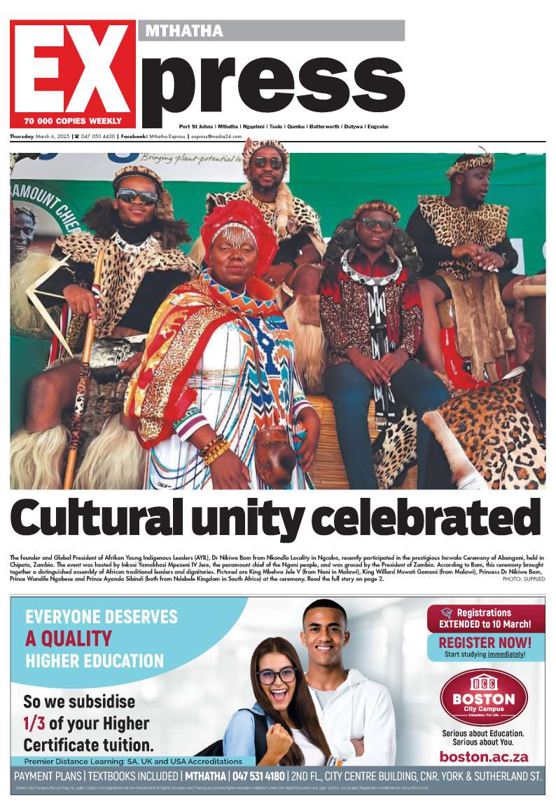 Mthatha Express E-edition – 06 March 2025