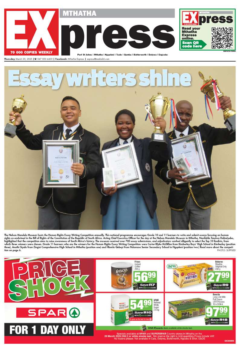 Mthatha Express E-edition – 20 March 2025