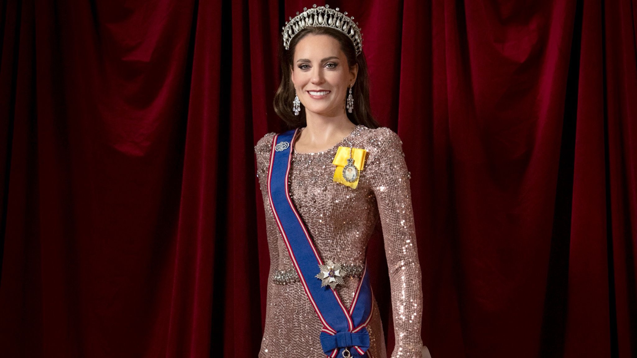 New wax figure of Princess Catherine unveiled by museum