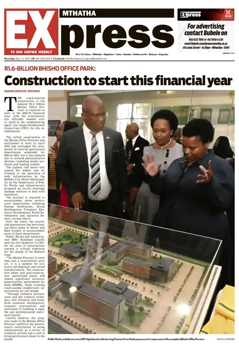 Mthatha Express South E-edition 15 May 2025