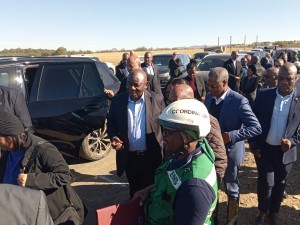 President Ramaphosa visits site where learners’ bus swept away in deadly Eastern Cape floods