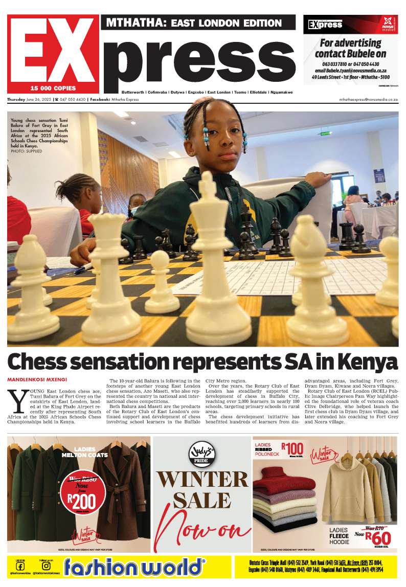 Mthatha Express South E-edition 26 June 2025