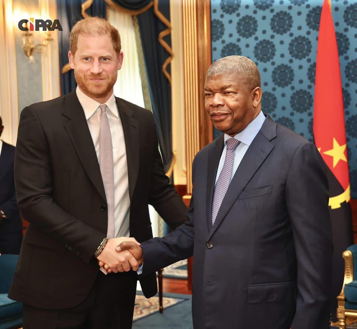 Prince Harry returns to Angola to back landmine clearance