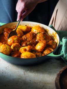 Hearty chicken and dumpling stew